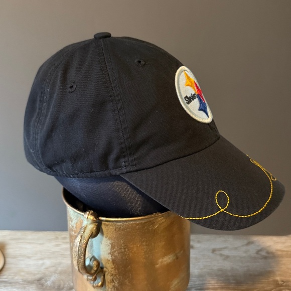 NFL Team Apparel Pittsburgh Steelers Embroidered Logo - Picture 4 of 8